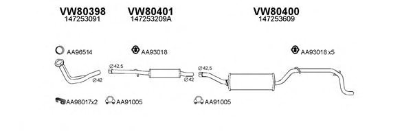 VENEPORTE 800232 Exhaust System